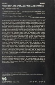 The Complete Operas Of Richard Strauss