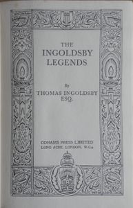 The Ingoldsby Legends