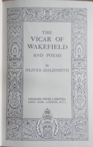 The Vicar of Wakefield and Poems