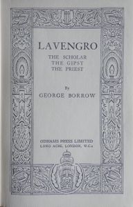 Lavengro: The Scholar, the Gypsy, the Priest