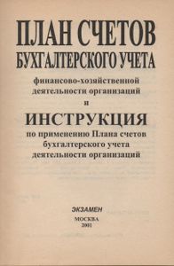 План Счетов Бухгалтерского Учета Финансово-Хозяйственной Деятельности Организаций. Инструкция По Применению.