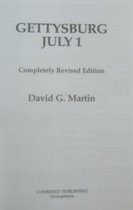 Gettysburg, July 1