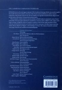 The Cambridge Companion to Berlioz