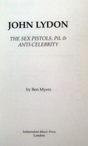 John Lydon: The Sex Pistols, Pil & Anti-Celebrity