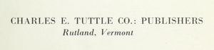 Charles E. Tuttle Company
