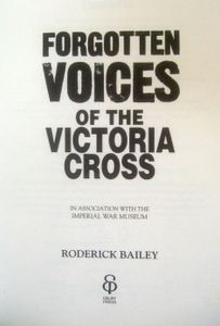 Forgotten Voices of the Victoria Cross