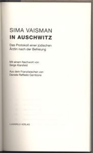 In Auschwitz