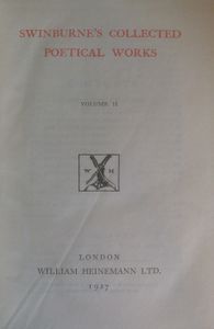 Swinburne's Collected Poetical Works - Volume II