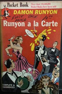 Runyon à la Carte