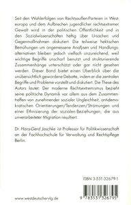 Rechtsextremismus und Fremdenfeindlichkeit