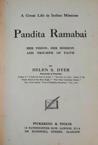 Pandita Ramabai: A Great Life in Indian Missions