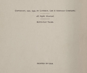 Kitty-Cat Tales