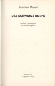 Das schwarze Korps