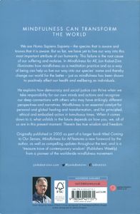 Mindfulness for All: The Wisdom to Transform the World