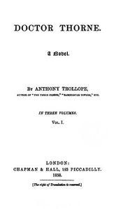 Doctor Thorne
