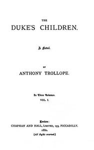 The Duke's Children