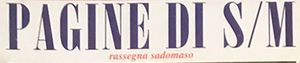 Pagine di S/M