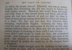 My Lady of Cleves
