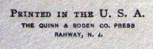 The Quinn & Boden Co. Press