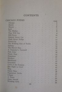Chicago Poems