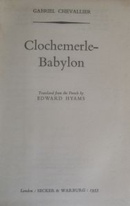 Clochemerle-Babylon