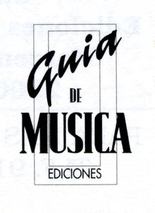 Guía de Música Ediciones