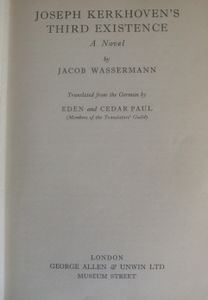 Joseph Kerkhoven's Third Existence