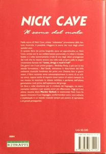 Il seme del male - la biografia di Nick Cave