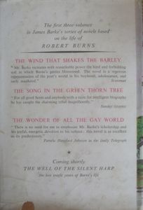 The Crest of the Broken Wave: A Novel of the Life and Loves of Robert Burns