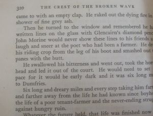 The Crest of the Broken Wave: A Novel of the Life and Loves of Robert Burns
