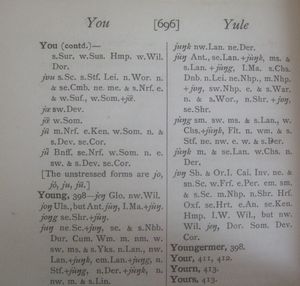 The English Dialect Grammar; Comprising the Dialects of England, of the Shetland and Orkney Islands, and of those parts of Scotland, Ireland & Wales where English is Habitually Spoken