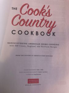 The Cooke’s Country Cookbook