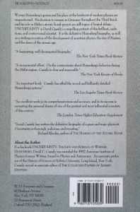 Uncertainty: The Life and Science of Werner Heisenberg