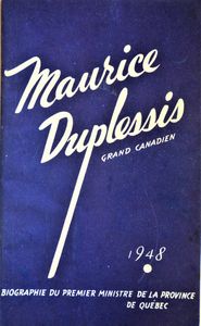 Maurice Duplessis, Grand Canadien