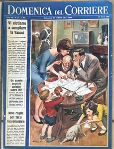 Domenica Del Corriere Anno 68 N. 11 13 Marzo 1966