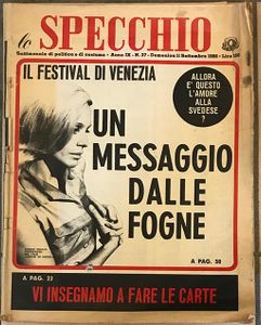Lo Specchio Anno 9 N. 37 11 Settembre 1966