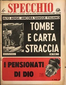 Lo Specchio Anno 9 N. 38 - 18 Settembre 1966