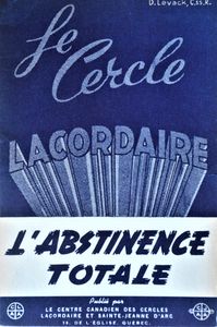 Le Cercle Lacordaire: L'Abstinence Totale