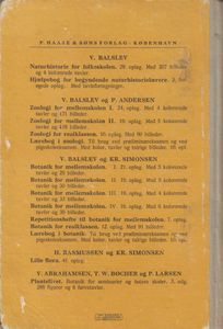 Botanik for mellemskolen