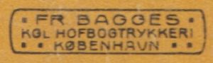 Fr. Bagges Hofbogtrykkeri
