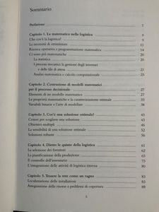 Il segreto di una buona organizzazione. Logistica e matematica