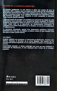 Le Guide de la Chanson Québécoise