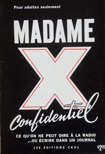 Madame X Confidentiel