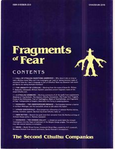 Fragments of Fear