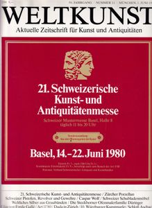 Weltkunst 50. Jahrgang - Nummer 11 / 1. Juni 1980