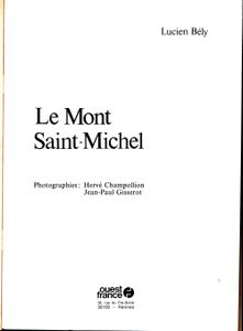 Le Mont Saint Michel