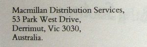 Macmillan Distribution Services