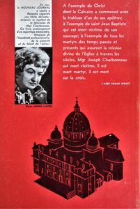 L'histoire Bouleversante de Mgr Charbonneau