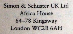 Simon & Schuster UK Ltd