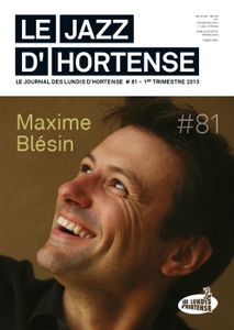 Le Jazz d'Hortense - Le journal des lundis d'hortense # 81